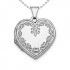 Sterling Silver Heart Picture Locket