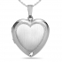 Sterling Silver Heart Picture Locket