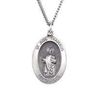 14K Gold Saint Jude Medal