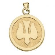 14K Gold Confirmation Medal