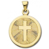 14K Gold Confirmation Medal