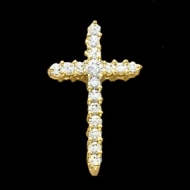 CROSS PENDANT W DIAMOND  s R80066D