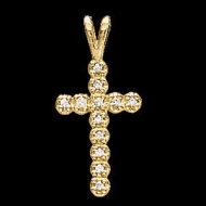 CROSS PENDANT W DIAMOND  s R8043D