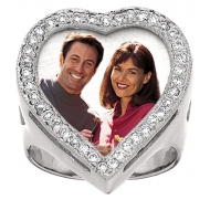 14k Gold Diamond Heart Ring