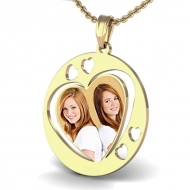 Round With Hearts Cut Inside