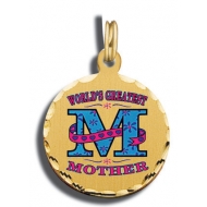 Mother s Day Worlds Greatest Mom Charm
