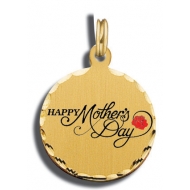 Mother s Day Happy Mother s Day Red Rose Charm