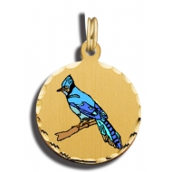 Blue Jay Charm
