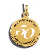 Happy 50th Anniversary Charm