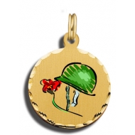 Army Helmet Charm