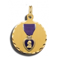 Purple Heart Charm
