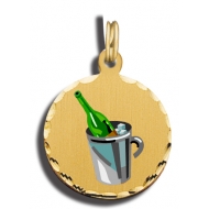Champagne Bottle Charm