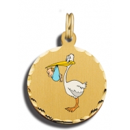 Stork Charm