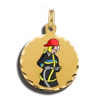 Fireman Charm