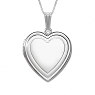 Sterling Silver Heart Locket