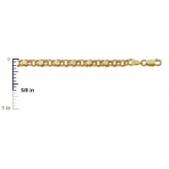 14k Yellow Gold Charm Bracelet