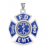 FIRE DEPARTMENT EMT CHARM