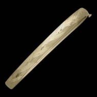 14K Yellow Gold Child s Bangle Bracelet