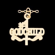 14K Yellow Gold Children s    1 Goldchild  Pendant