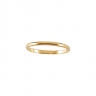 14K Yellow Gold Children s Plain Ring