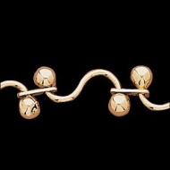 14K Yellow Gold Teen Bracelet