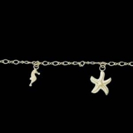 14K Yellow Gold Teen Seashore Bracelet