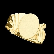 14K Gold Women s Signet Ring