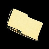 14K Gold Ladies Double Square Signet Ring
