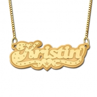  Script  Style Horizontal Name Plate