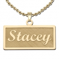  Script  Style Horizontal Name Plate Exclusive 