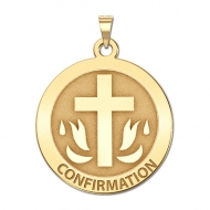 Nickel Sized Confirmation Medal