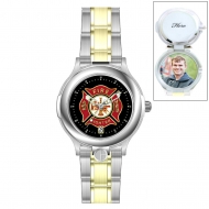HourPower Firefighter s Watch  Two Tone  for Men