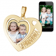 Heart W    1 GRANDMA cut out