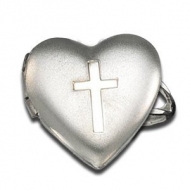 Sterling Silver Heart Locket Ring