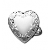 Sterling Silver Locket Ring