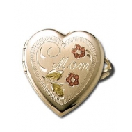 14k Gold Locket Ring
