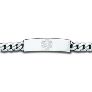 Sterling Silver Medical Bracelet