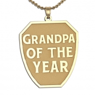 Grandpa of the Year Shield