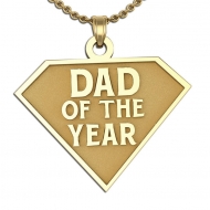 Dad of the Year Charm