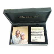 Solid 14K Yellow GoldPortrait Plaque