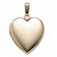 Solid 14K Gold Filled General Heart Locket