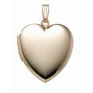 14K Gold Filled Heart Locket