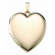 14K Gold Filled Heart Locket