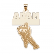 Custom Team Hockey Charm or Pendant
