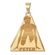 Custom Team Track Charm or Pendant