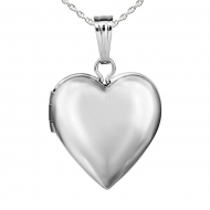 Sterling Silver Heart Locket