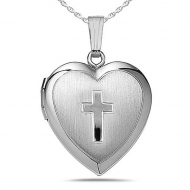 Sterling Silver Children s Heart Locket