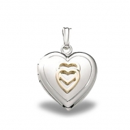 Sterling Silver Small Heart Locket