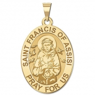 Saint Francis of Assisi  Medal   EXCLUSIVE 