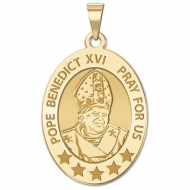 Pope Benedict XVI Oval Medal  EXCLUSIVE 